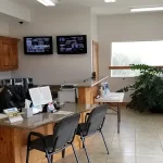 Airport Landing Self storage office lobby