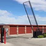 Airport landing security gate