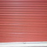 Airport landing storage unit door